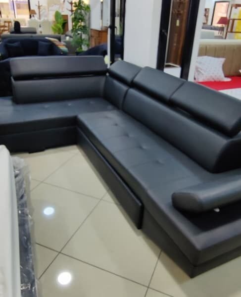 SALON COUVERTIBAL NOIR