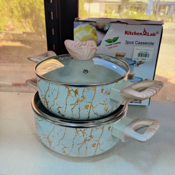 MARMITE 3PCS LY-1 MARBRE C04/13