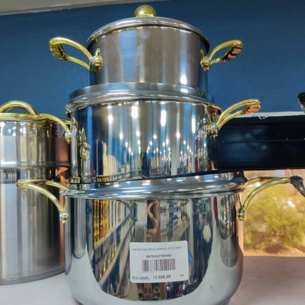 MARMITE 3 PCS GM5600-GOLD/BBF713500