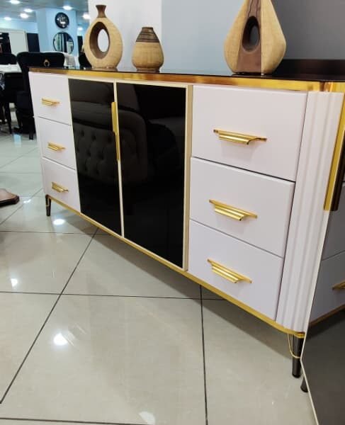 BAHUT KIT BEIGE DORE AVEC LED