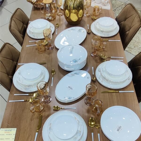 TABLE CERAMIC PIED EFFET BOIS 180CM TR818WD