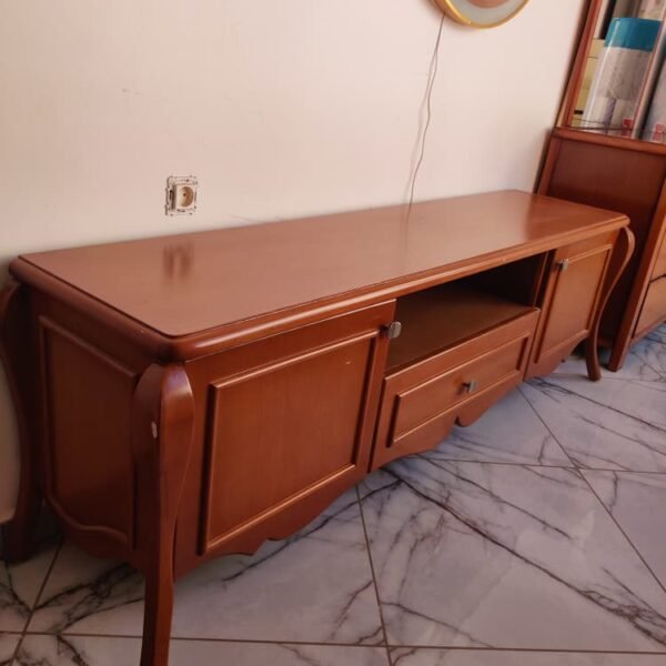 TABLE TV HETRE MARRON EGYPIEN