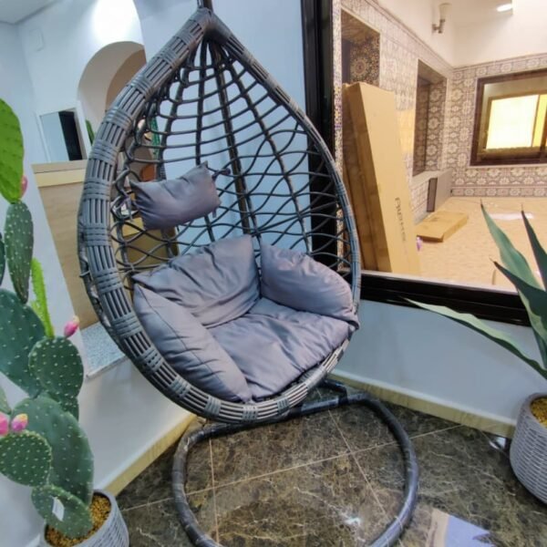 CHAISE BALANCOIRE GRIS PR00118