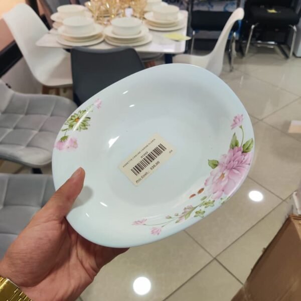 ASSIETTE CREUSE CARINE FLORA 01222