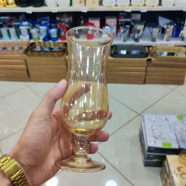 VERRE BALON 6PCS EJ7648 AMBER C08/72 PR00232