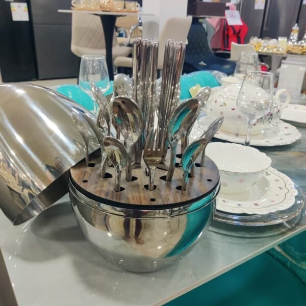 ENSEMBLE DE CUILLERES 24 PIECES ARGENTS LUX PR00280