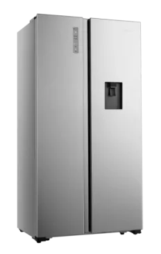 REFRIGERATEUR HISENSE SBS AVEC DIS EAU/AFFICHEUR RS3P518NMC