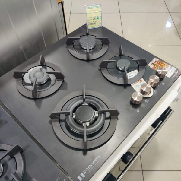 PLAQUE ARTHUR MARTIN 4F NOIR GLASS AG60HO/BS1