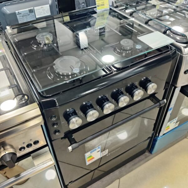 CUISINIERE ARTHUR MARTIN 4F G/E NOIR 60PL-BCACK.SMART